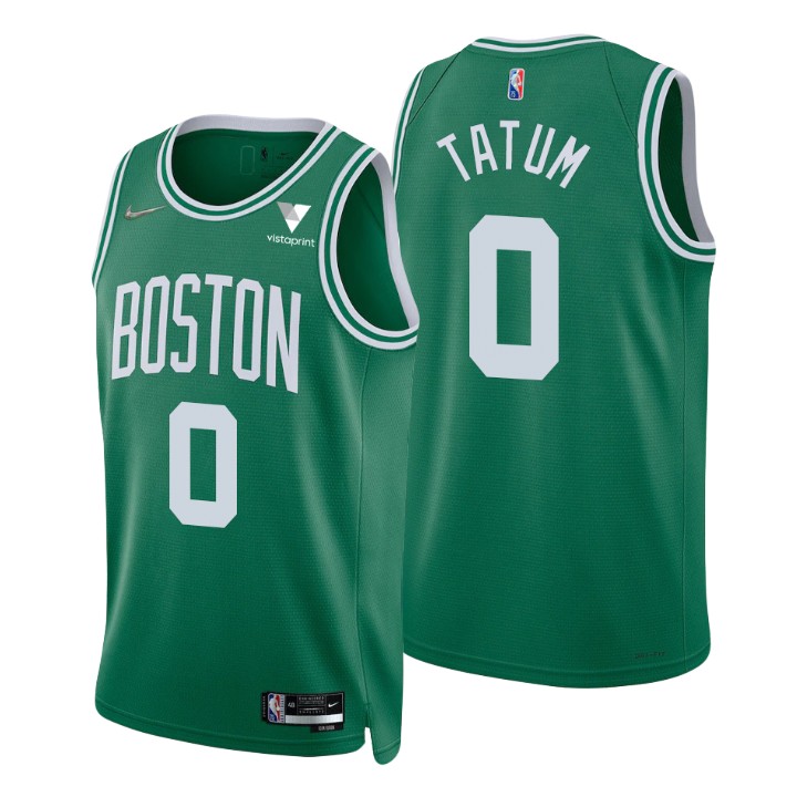 Men's Boston Celtics Jayson Tatum #0 Diamond 75th Anniversary Icon Jersey 2401WRVY